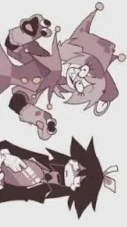 ai character: 🤡Lana x 🧈Abbie background