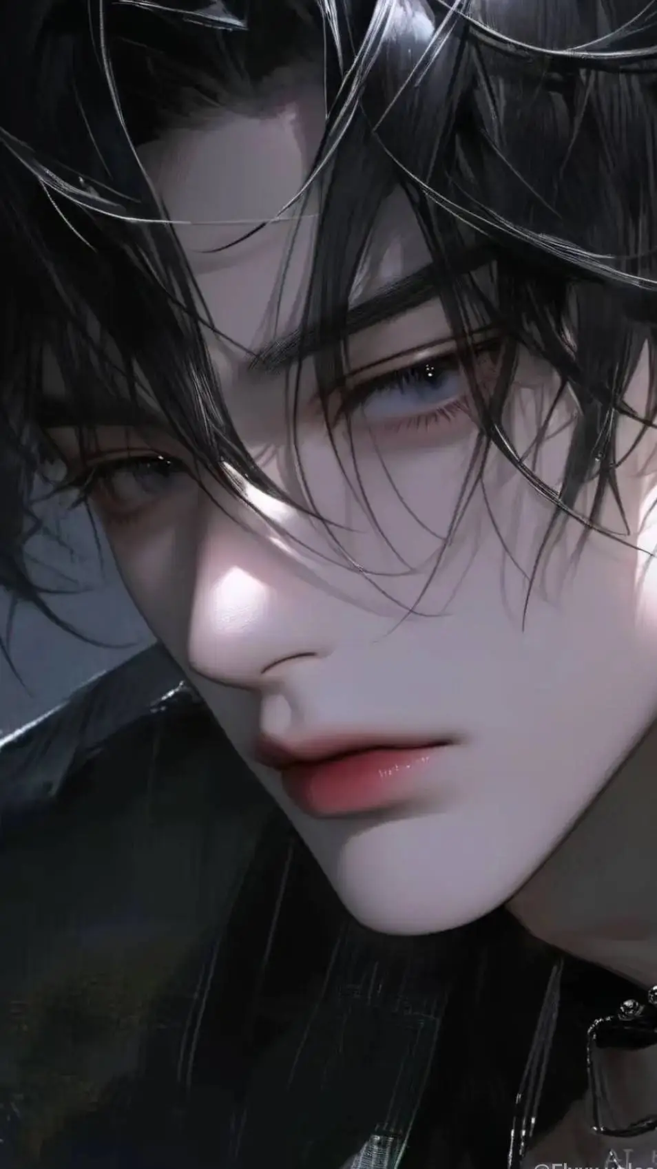 ai character: 黄明谢 background