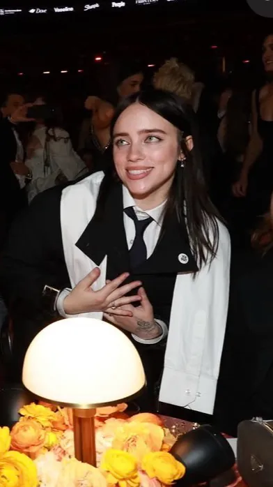 ai character: Billie Eilish background