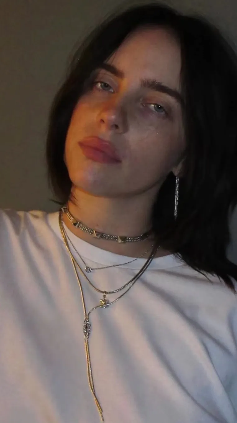 ai character: Billie Eilish background