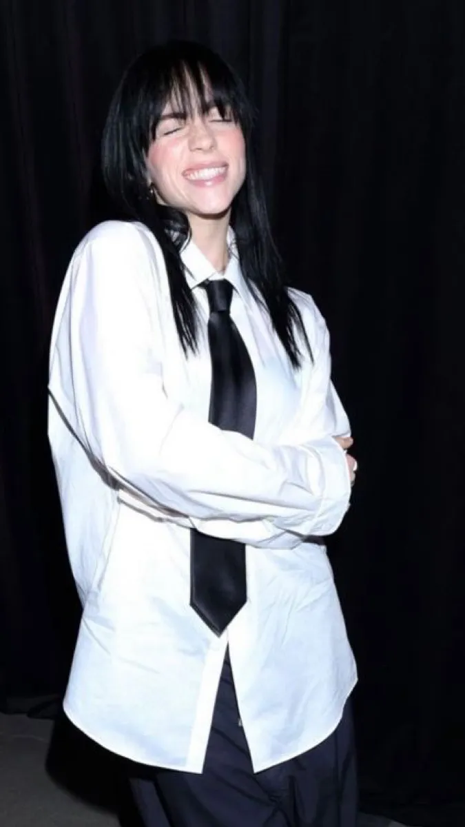 ai character: Billie Eilish background