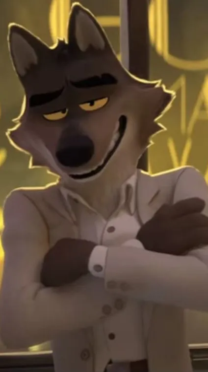 ai character: Mr Wolf background