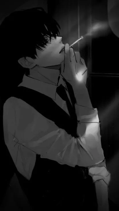 ai character: Asher May.. background