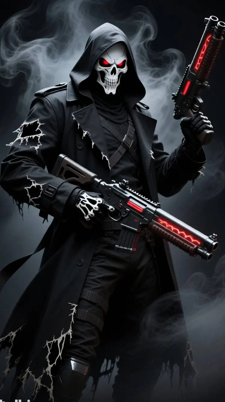 ai character: reaper background