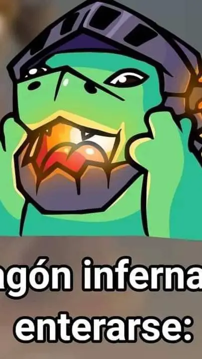 ai character: dragón infernal🔥 background