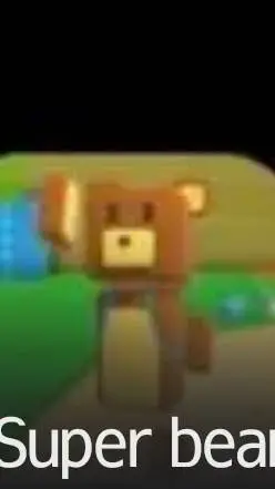 ai character: Super bear adventu background