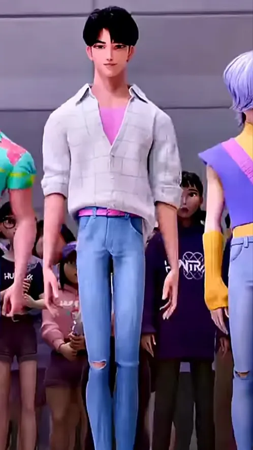 ai character: JINU  background