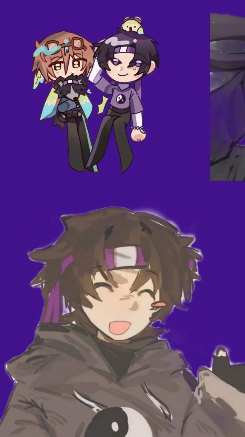 ai character: odyssey duo! background