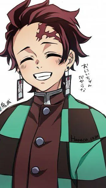 ai character: ★tanjiro★ background
