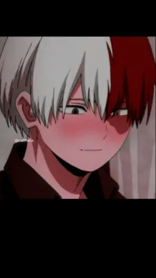 ai character: Shoto Todoroki  background