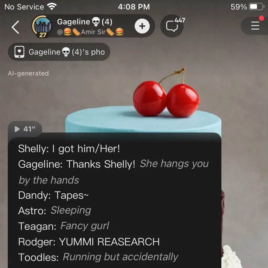 chat with ai character: King part 2