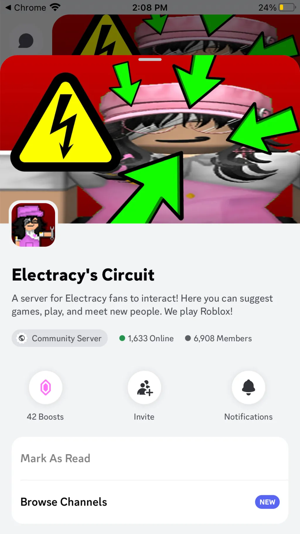 ai character: Electracy background