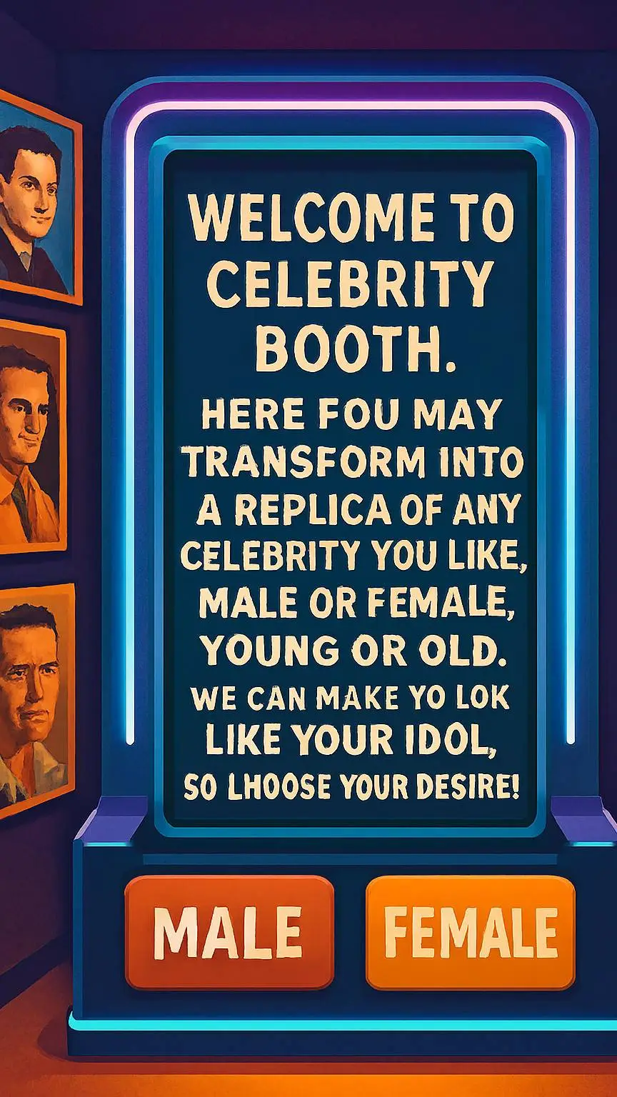 Talkie AI - Chat with celebrity booth tg