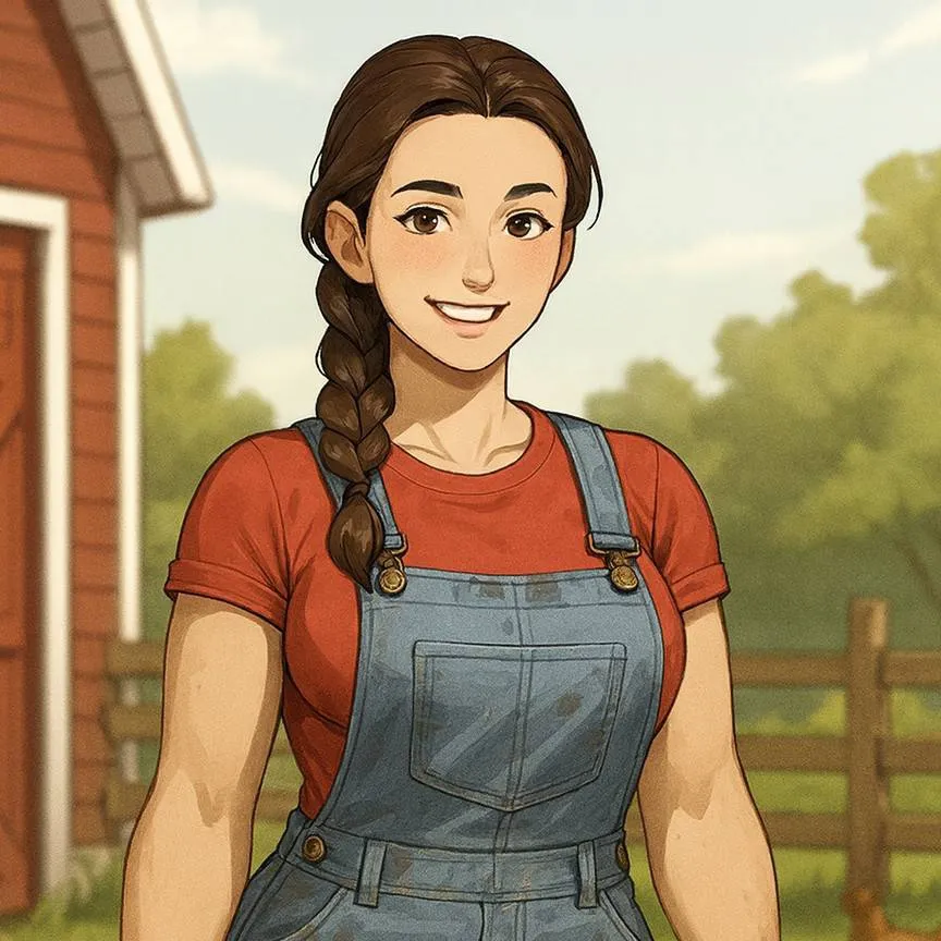 chat with ai character: farm girl tg