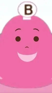 ai character: Pink Bell background