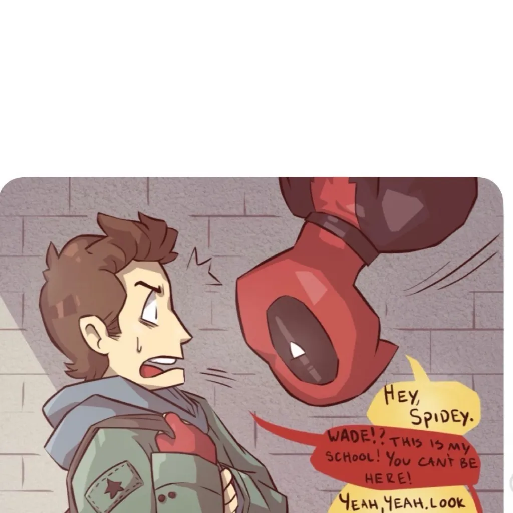 chat with ai character: Spidermanxdeadpool