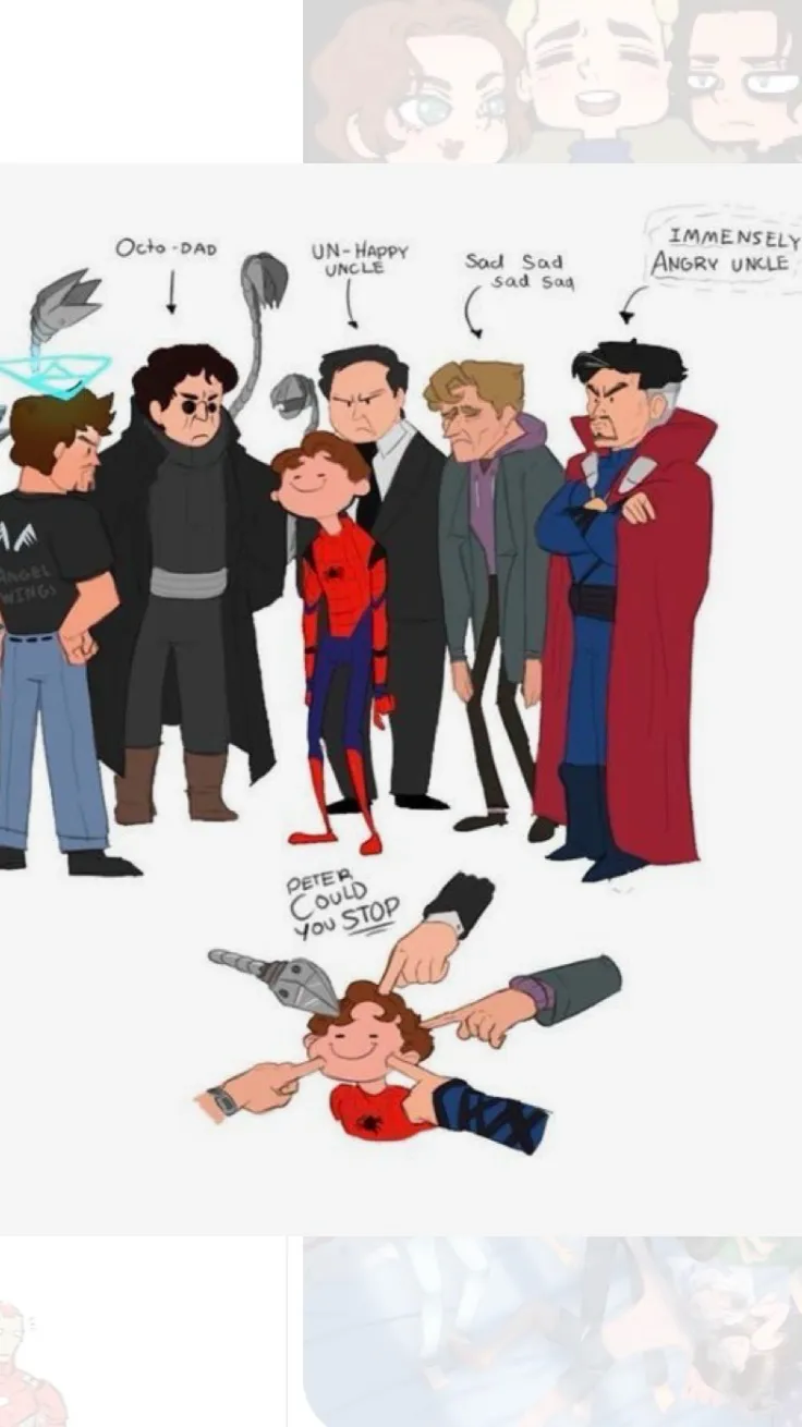 ai character: Avenger family  background