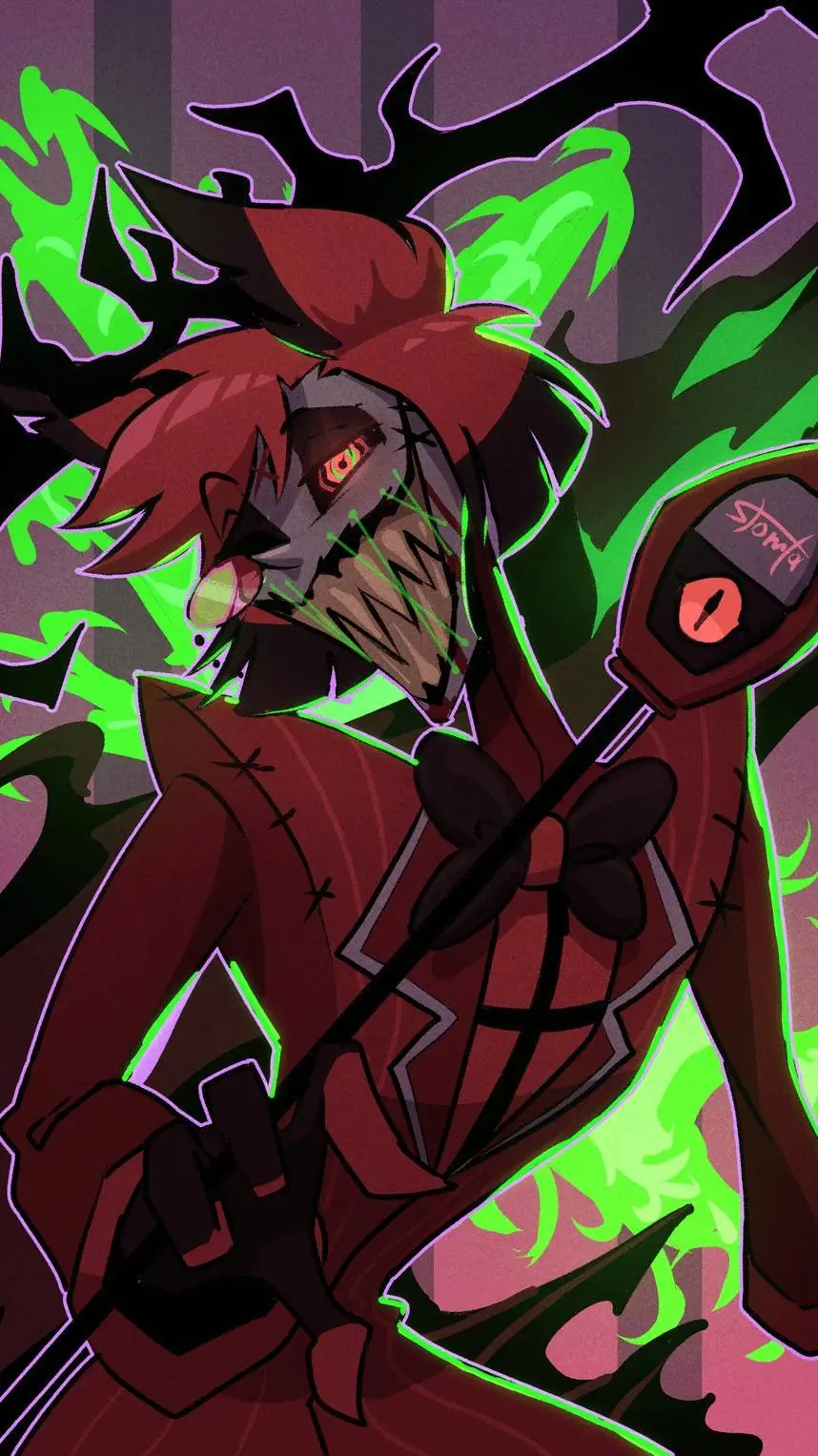 ai character: 🦌📻 𝐀𝐋𝐀𝐒𝐓𝐎𝐑 🍖🩸 background