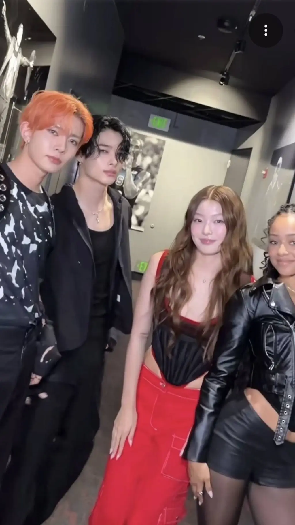 ai character: Enhypen & katseye background