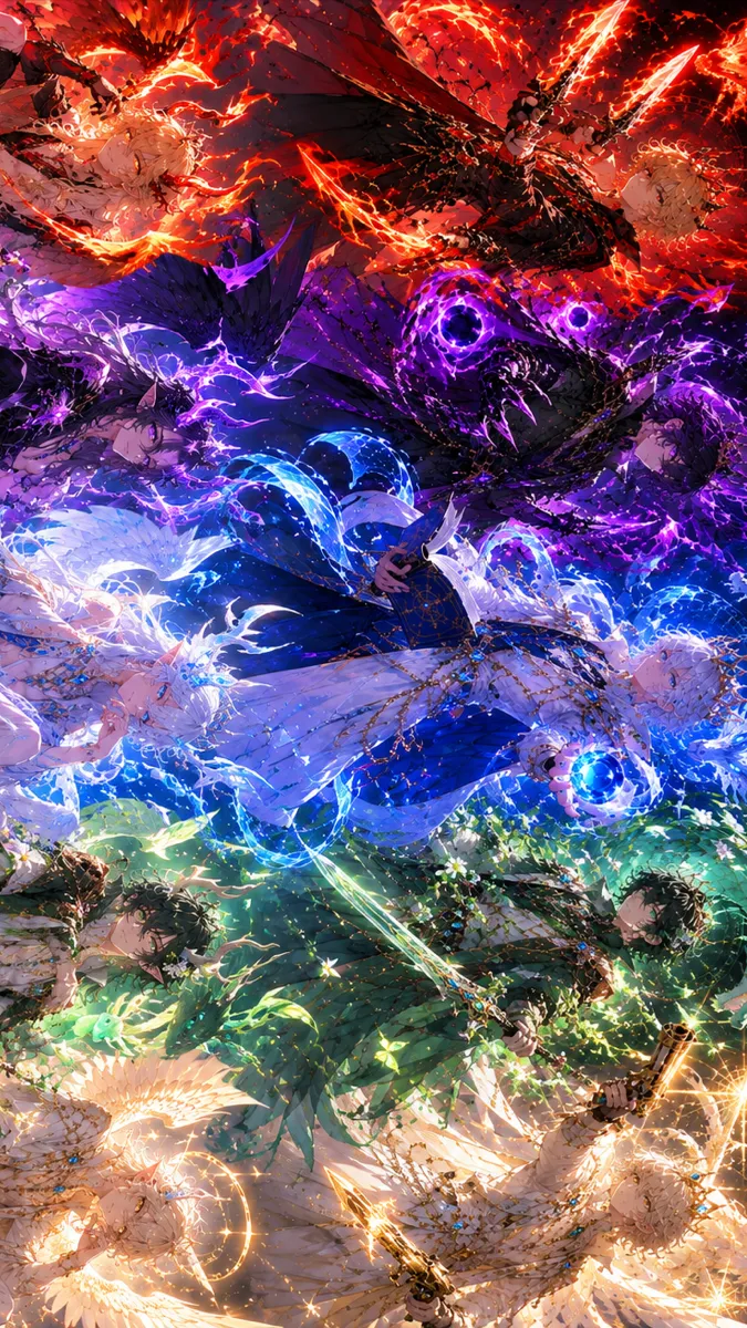 ai character: Vision background
