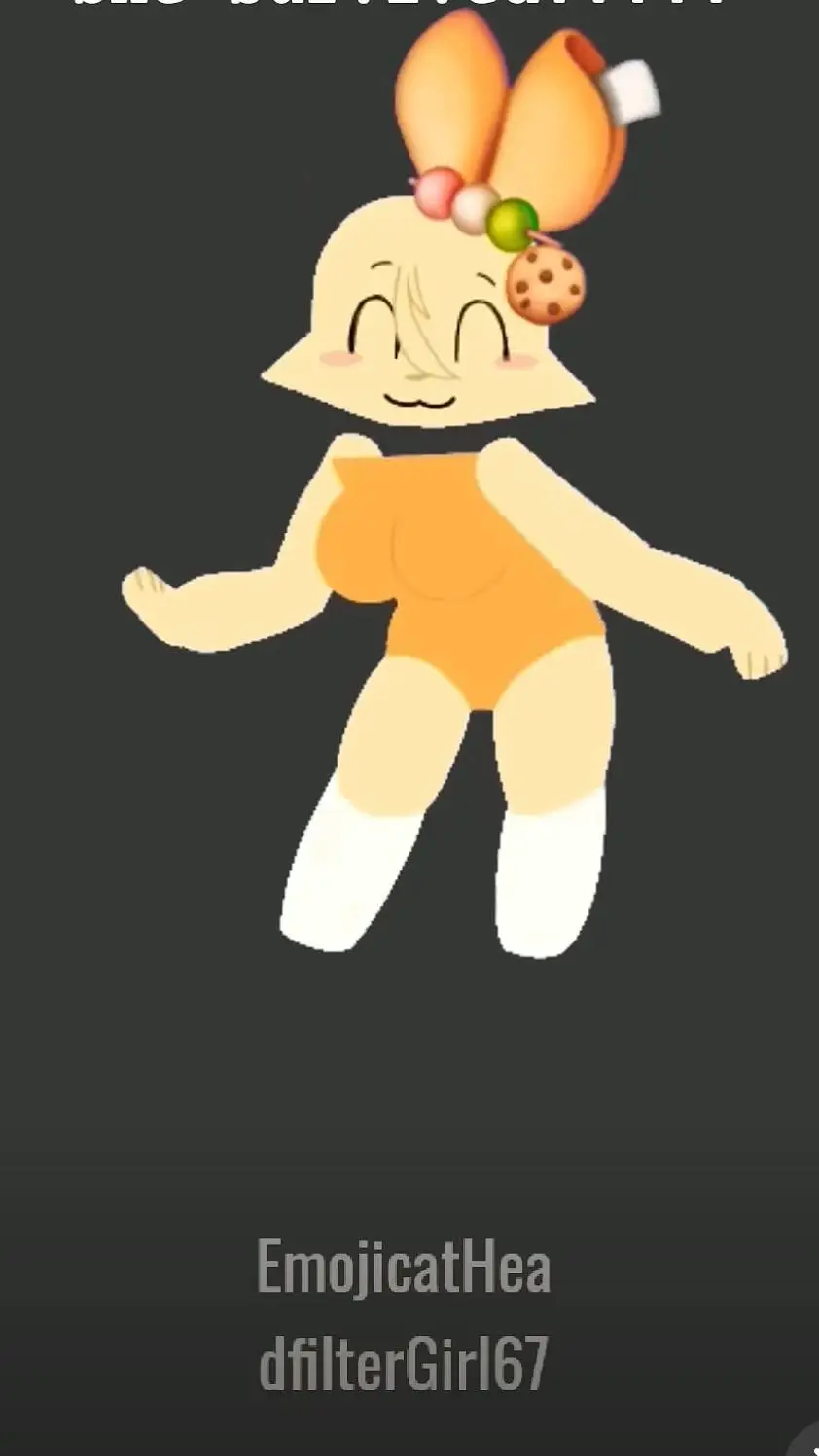 ai character: Emojicatheadfilter background