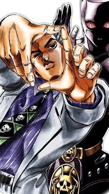 ai character: vilões de jojo background