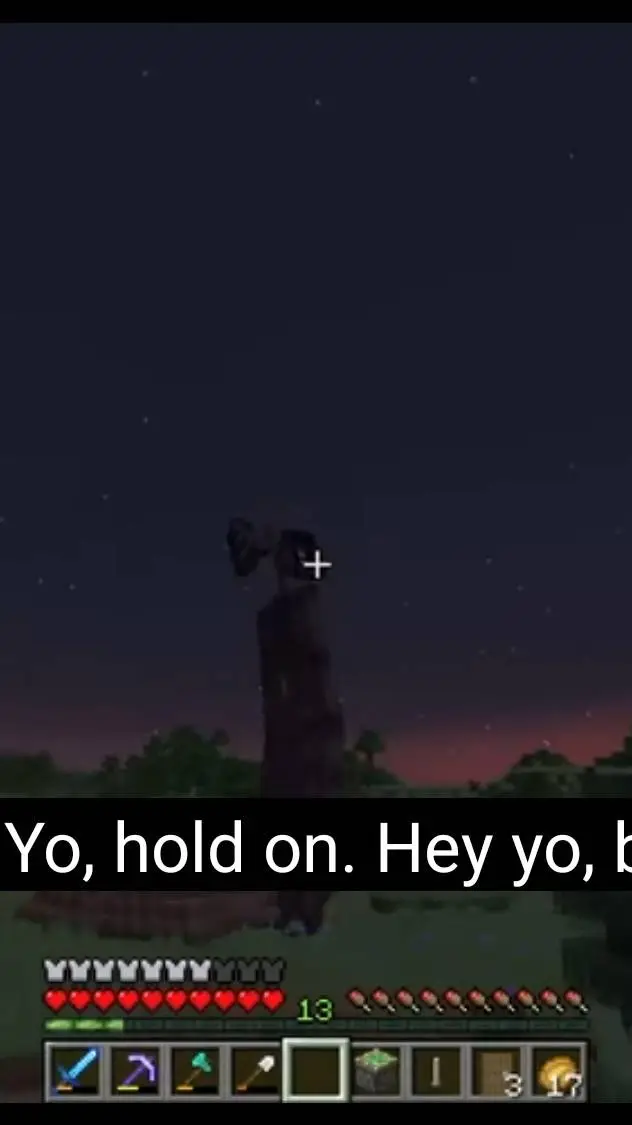 ai character: Minecraft group background