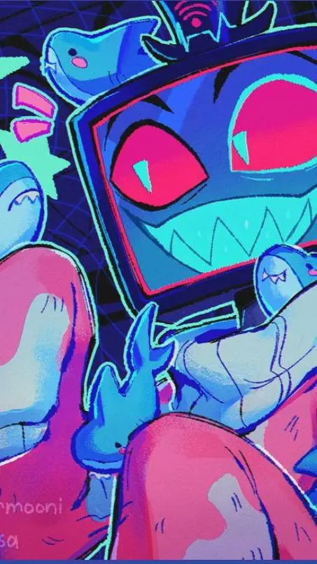 ai character: Vox  background