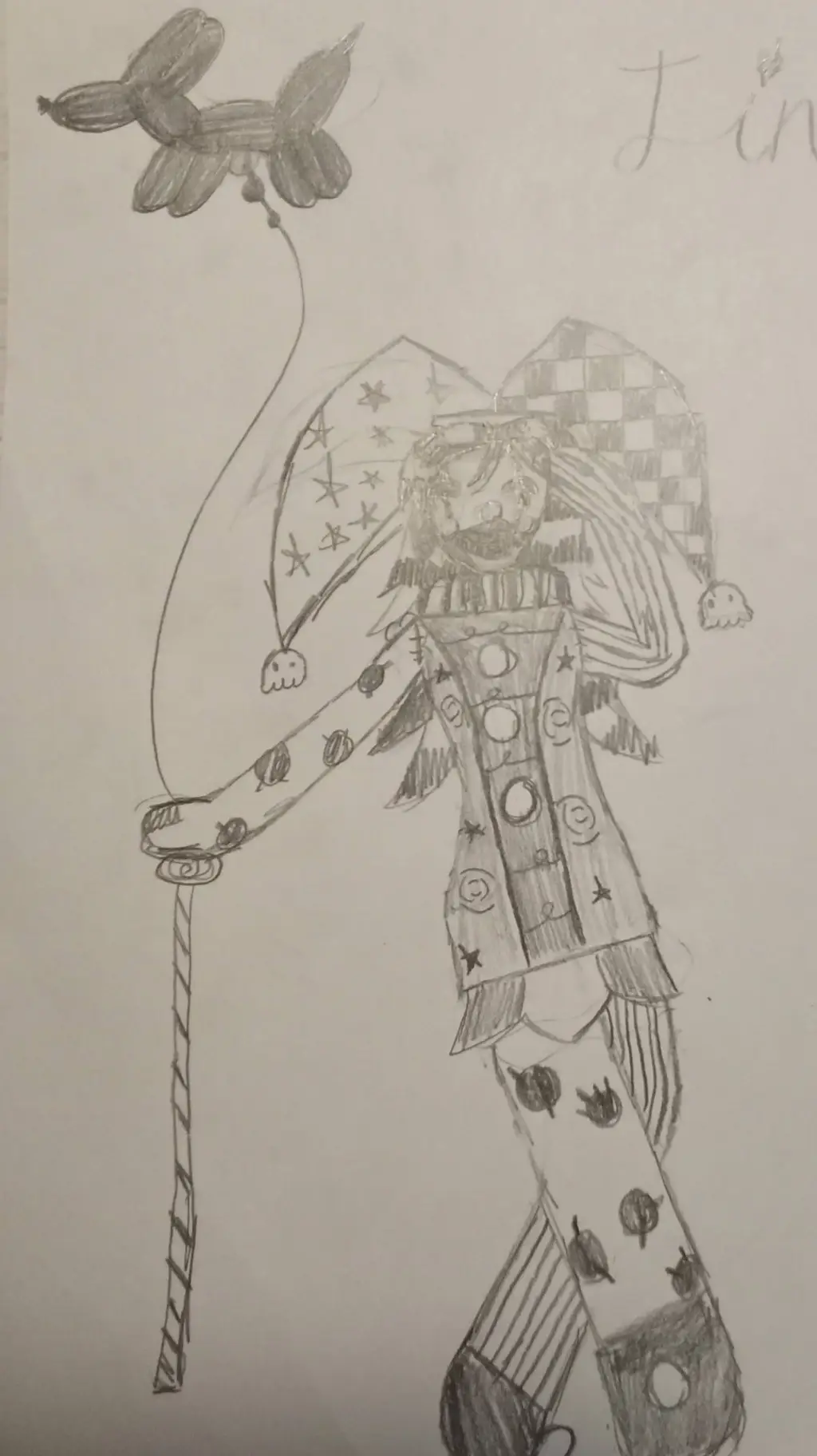 ai character: Harleyquin   background