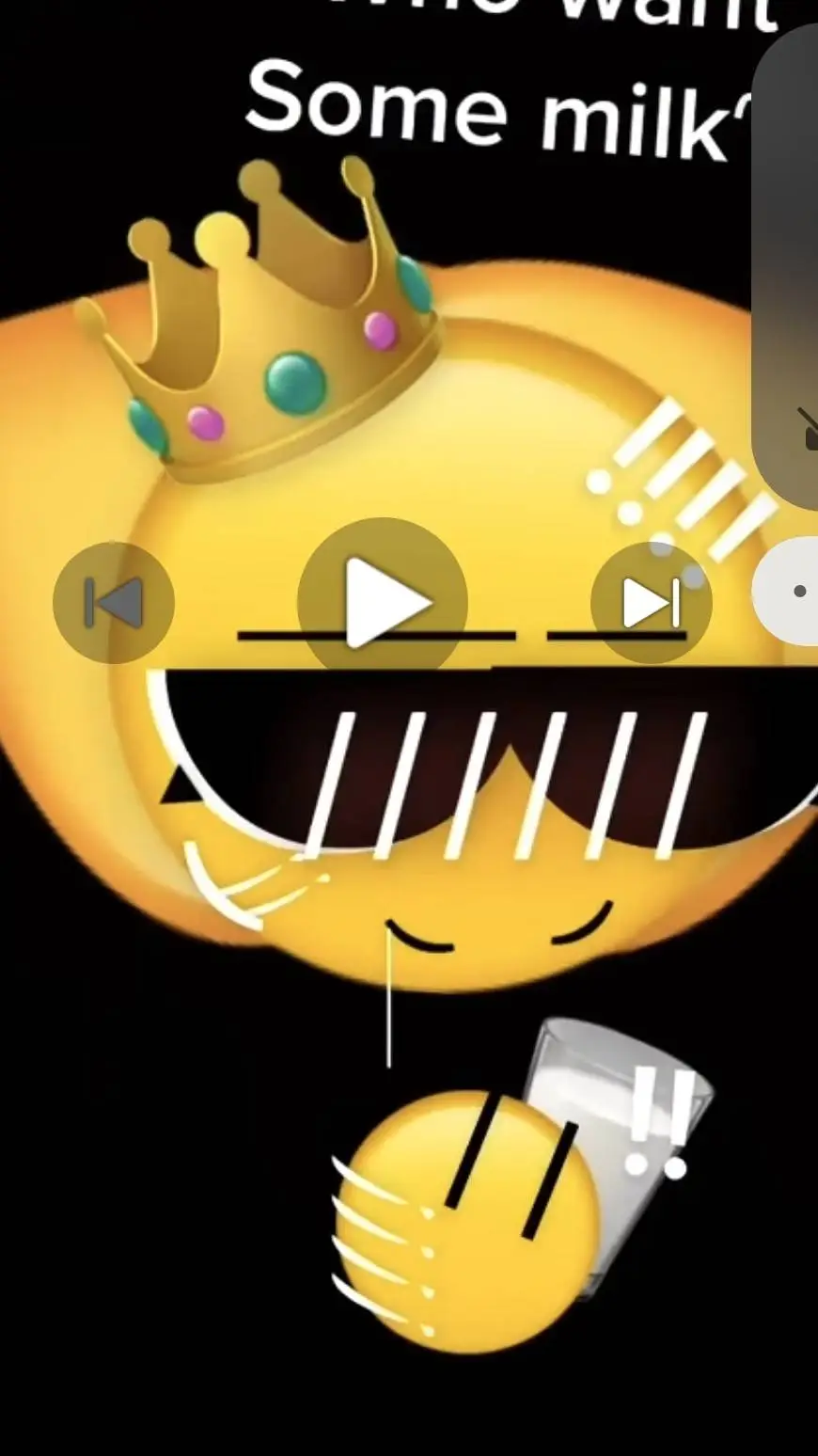 ai character: Emoji cat heat boy background