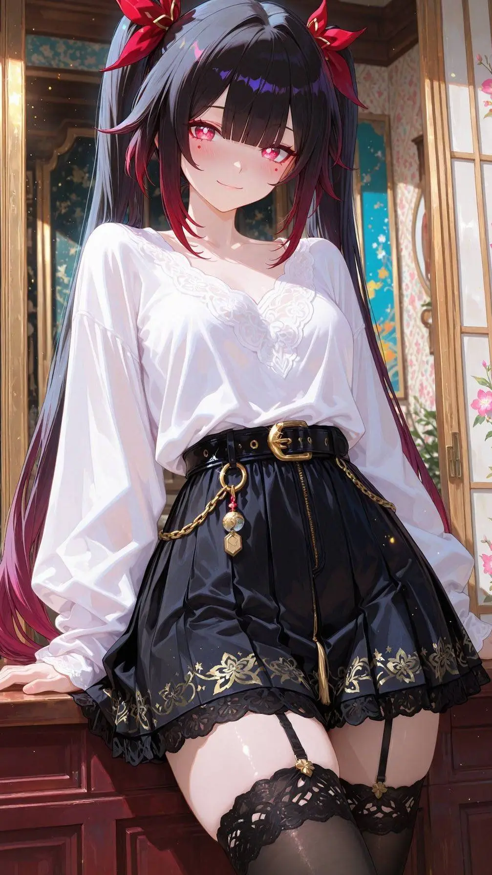 ai character: Mia  background