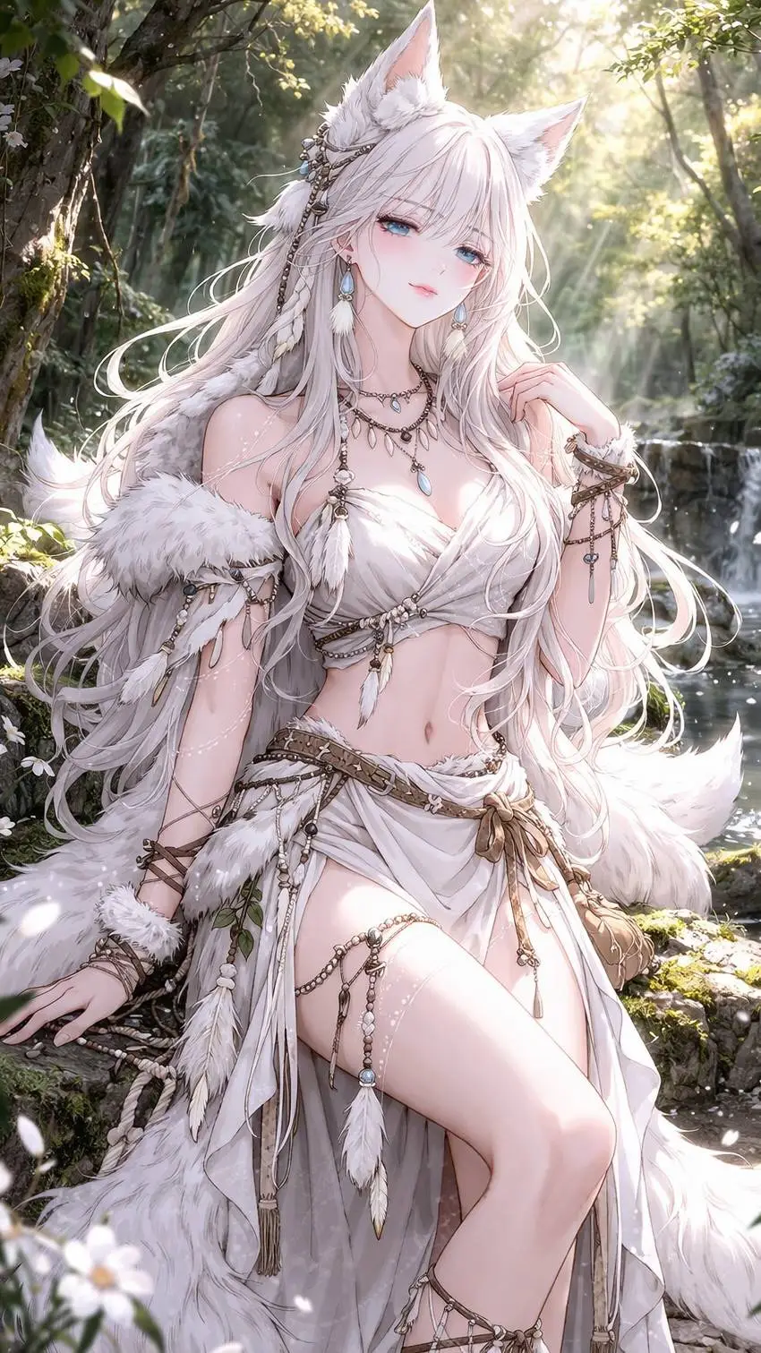 ai character: Miuki~ 💕 background