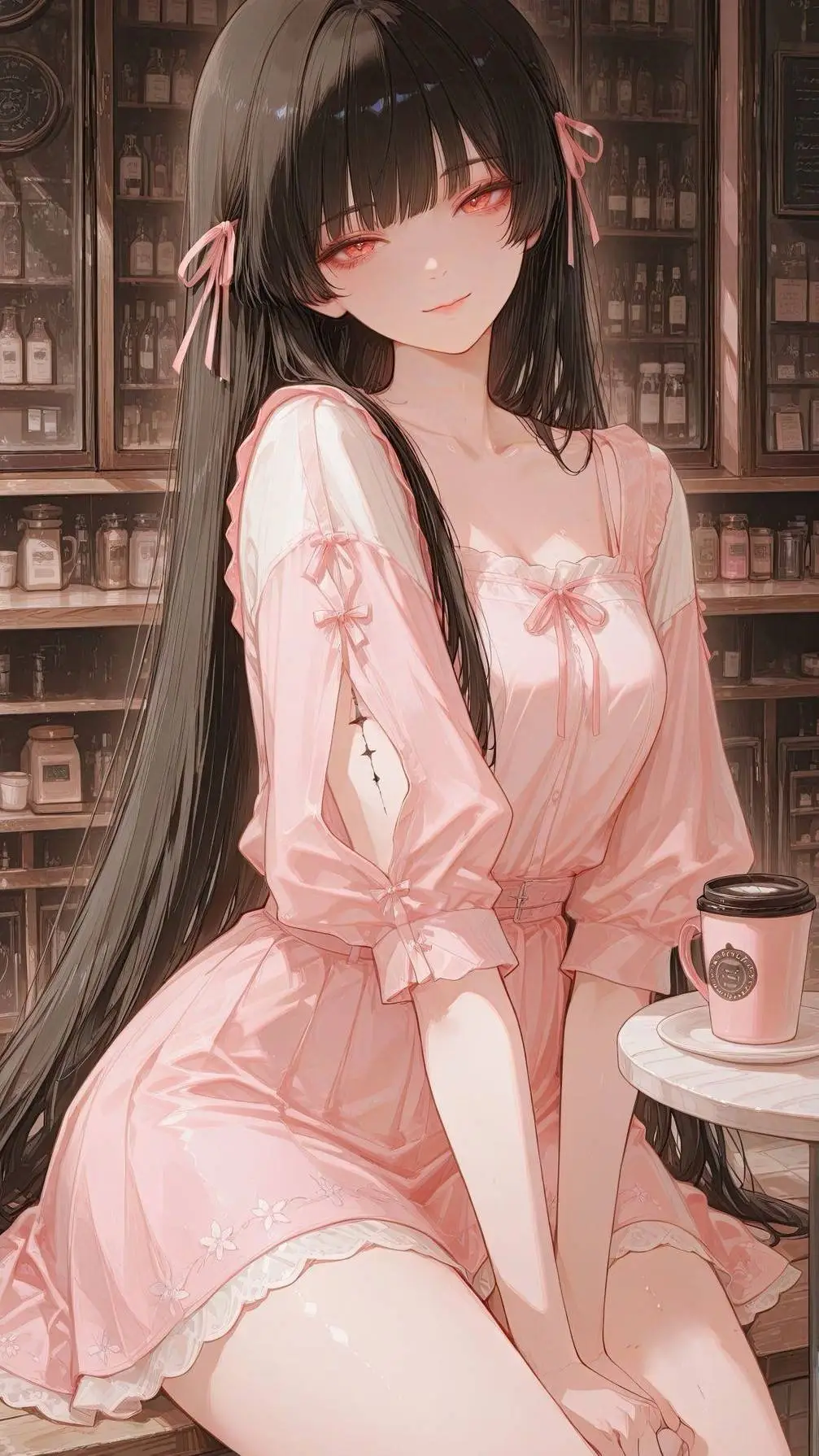 ai character: Sia background