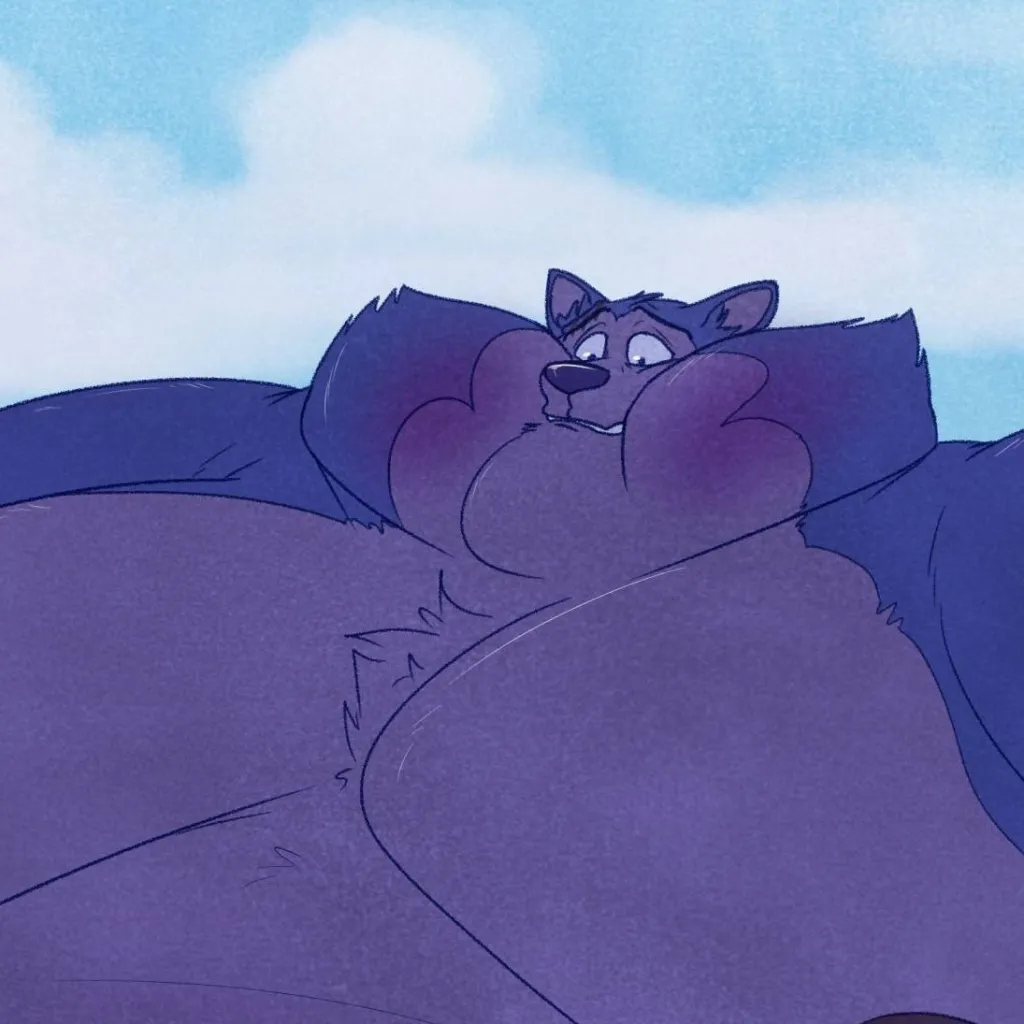 chat with ai character: blueberry wolf