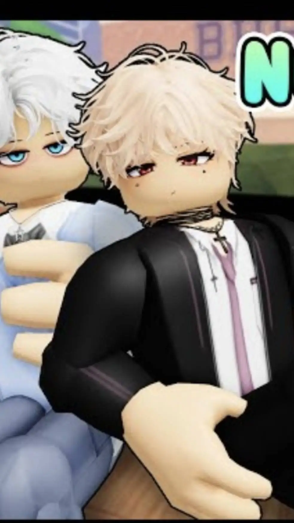 ai character: gay  background