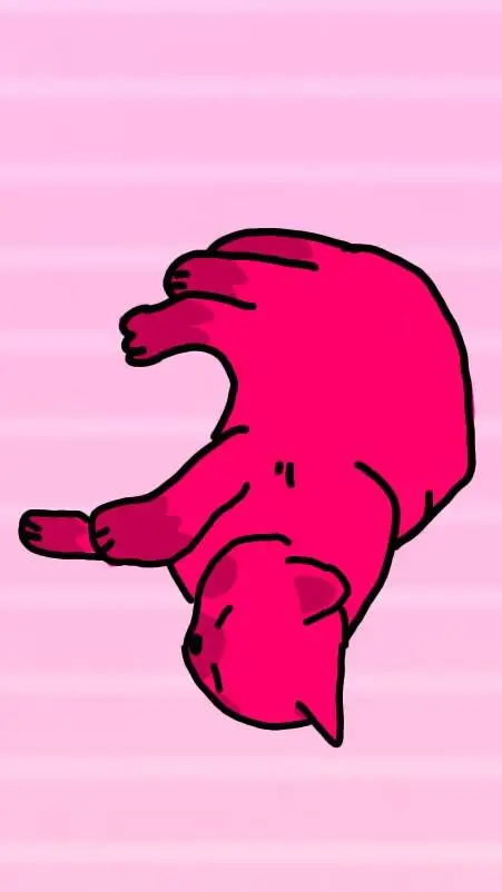 ai character: macron background