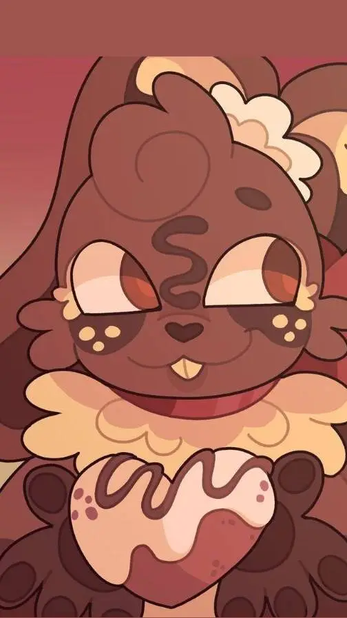 ai character: 🍫cocoa🍫 background