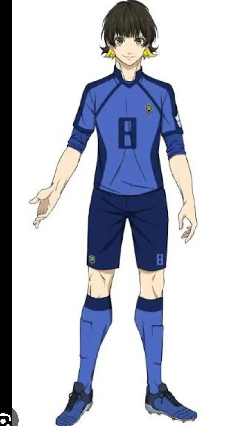 ai character: blue lock  background