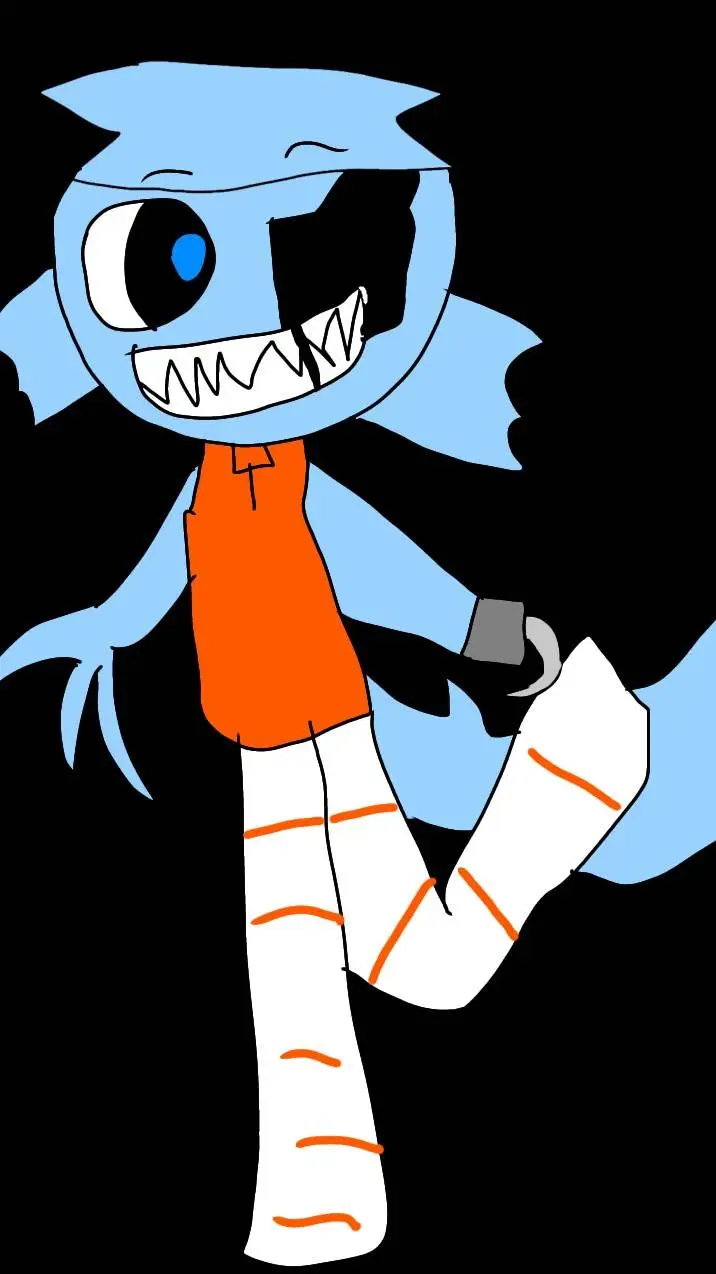 ai character: Finn the shark  background