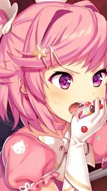ai character: natsuki!  background