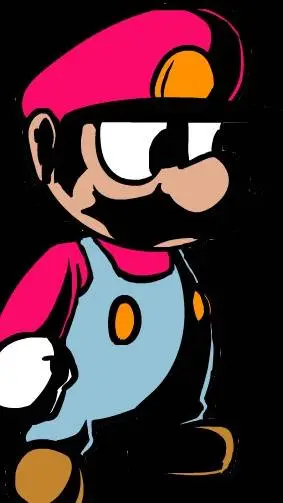 ai character: victim Mario background