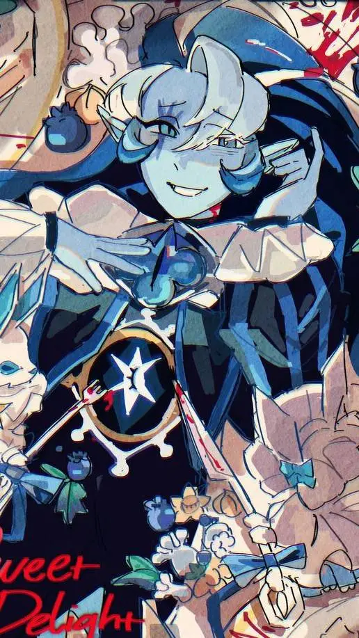 ai character: Shadow milk cookie background