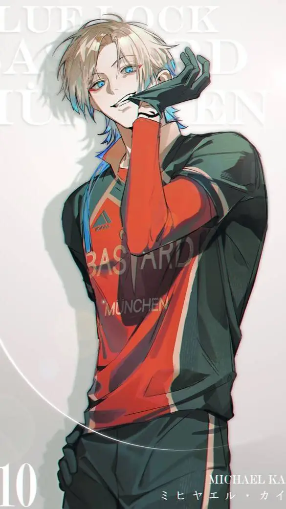 ai character: Michael kaiser  background