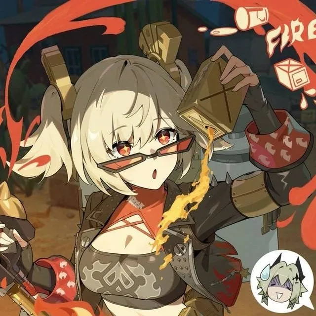chat with ai character: Burnice White