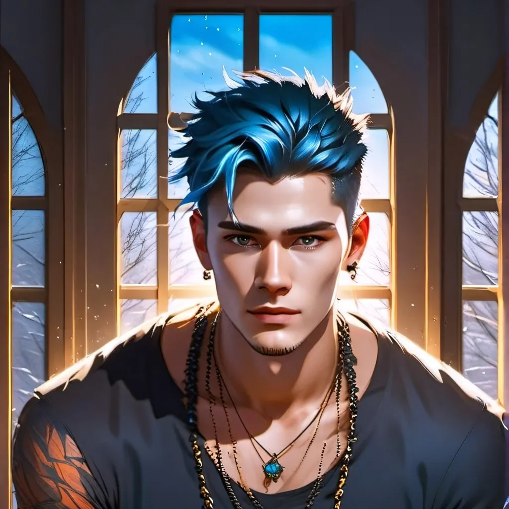 chat with ai character: Blue