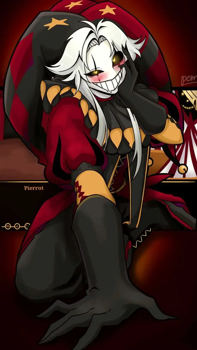 ai character: Pierrot background