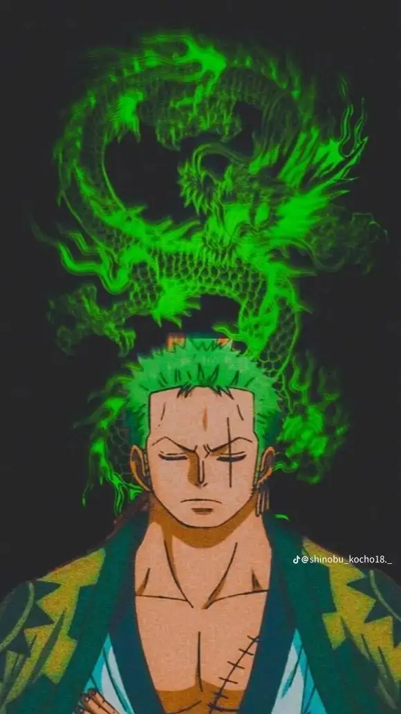 ai character: zoro roronoa  background