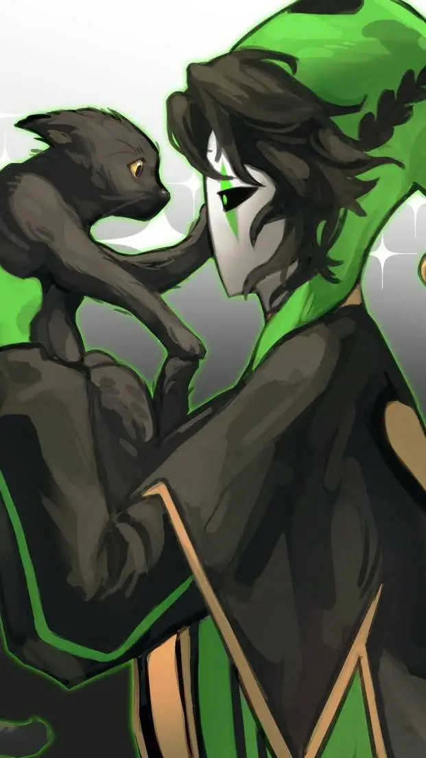 ai character: Harlequin-TFC background