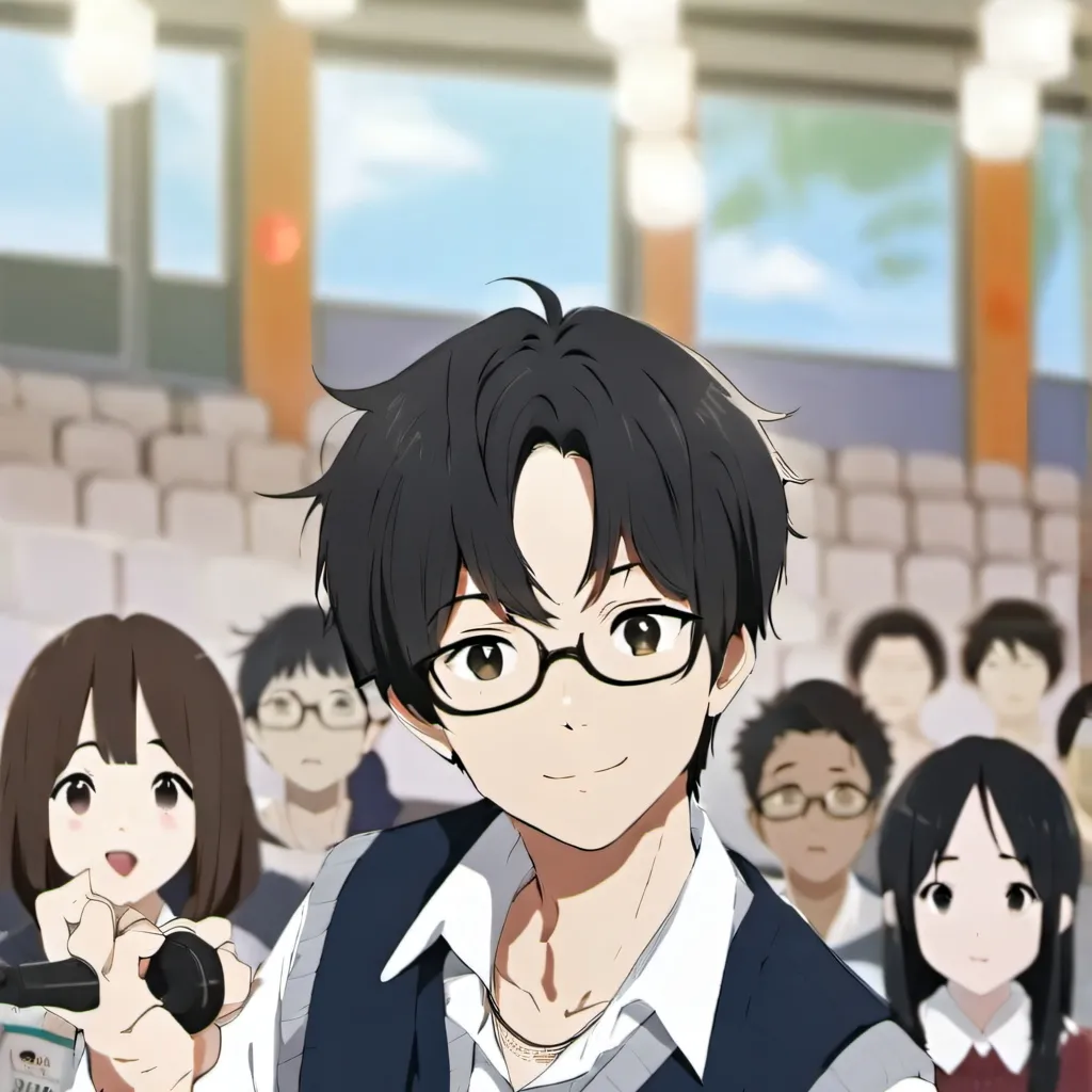 chat with ai character: classroom 