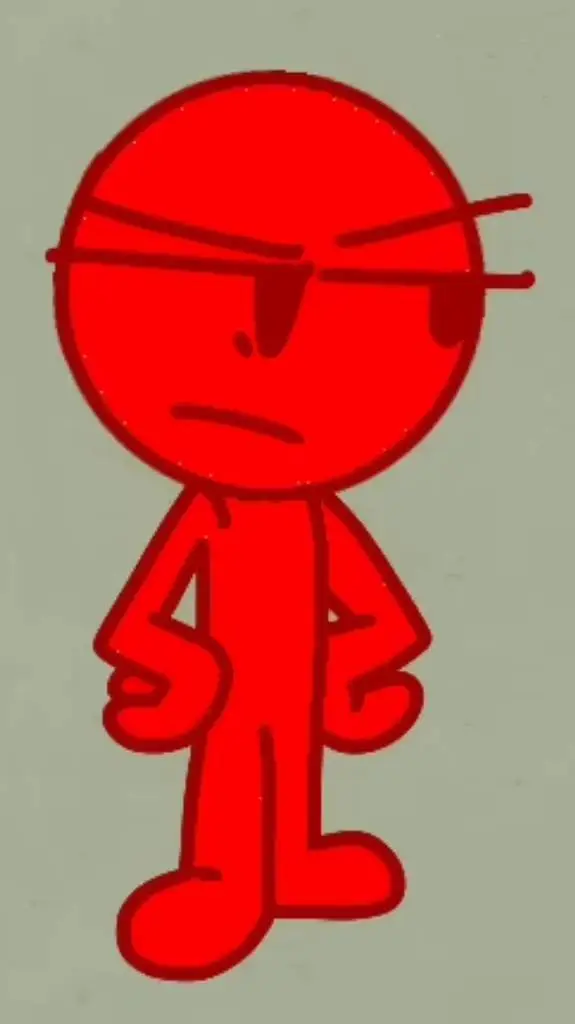 ai character: Tom (Red) background